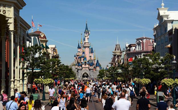 Vista general de Disneyland París. 