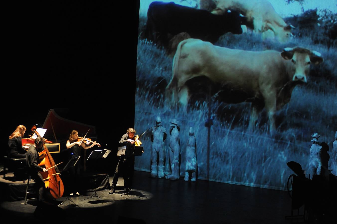 &#039;Cantata campesina&#039; de la Fura dels Baus, en Medina del Campo