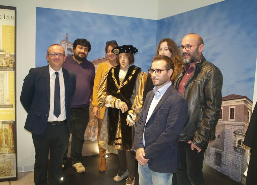 Mojados estrena su aula museo dedicada a Carlos V