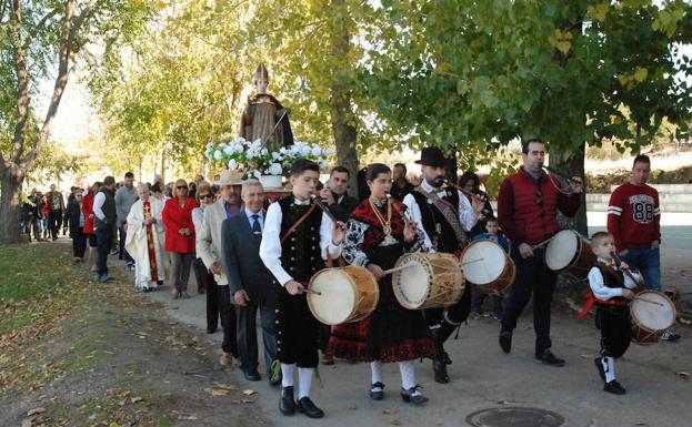 Un momento de la procesión.