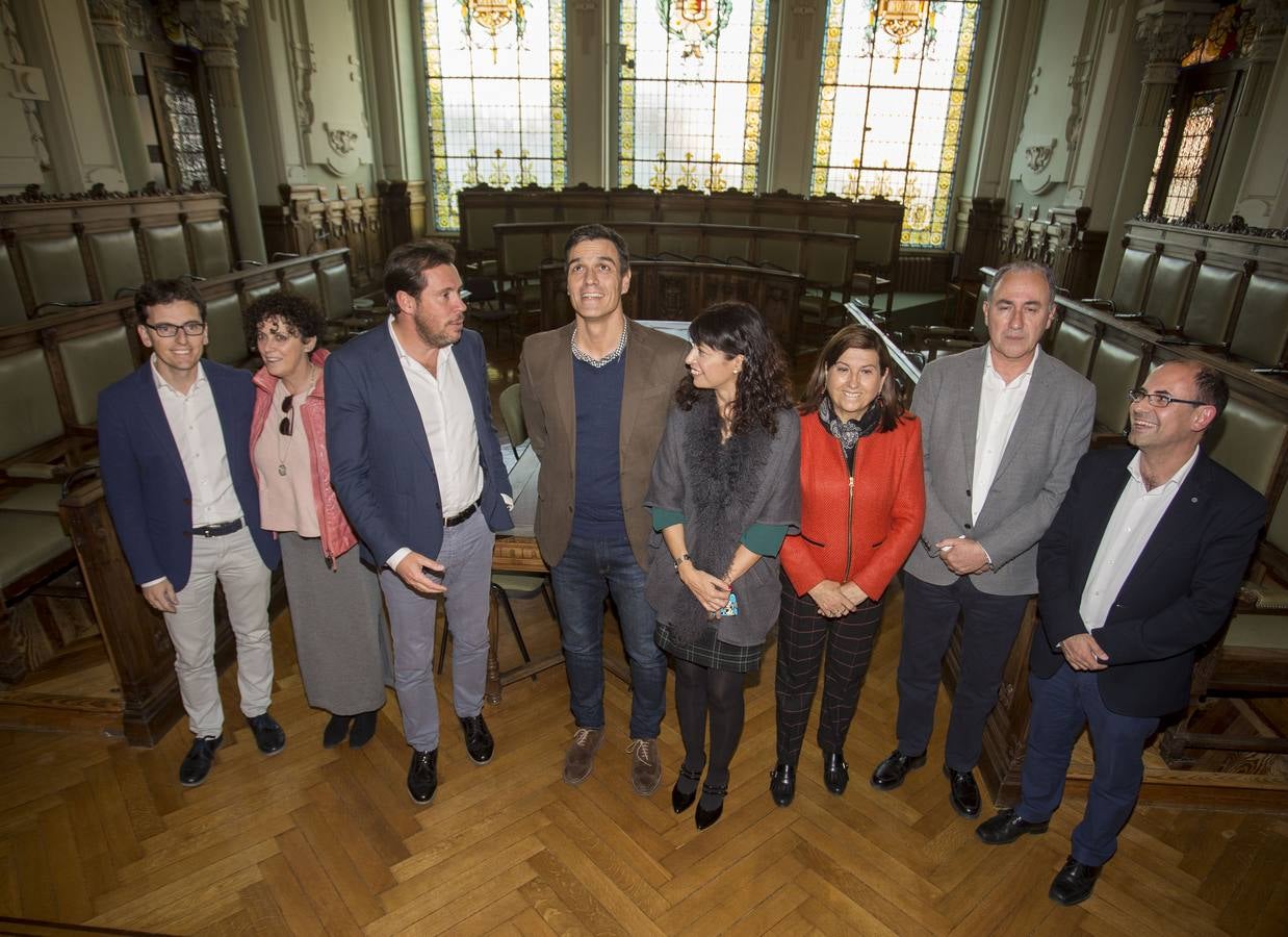 El secretario general del PSOE se reúne hoy y mañana en la capital vallisoletana con la Comisión Permanente socialista, el núcleo duro del PSOE federal