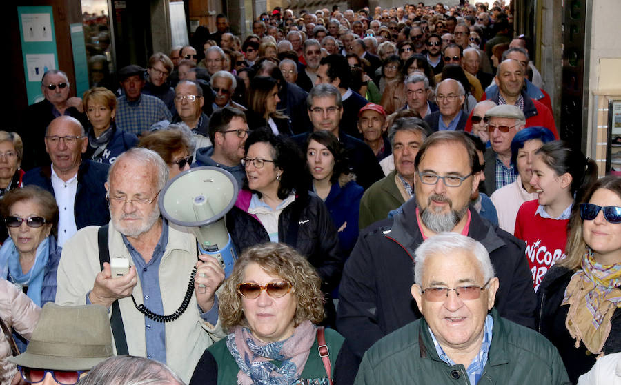Protesta para reclamar un centro de salud en Nueva Segovia