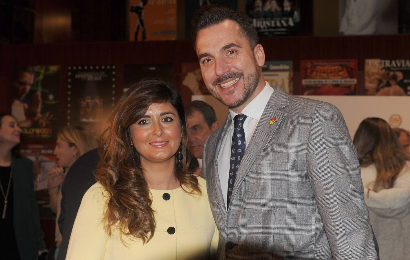 Susana Suárez, alcaldesa de Zaratán, y el alcalde de Geria, Francisco José Ortega.