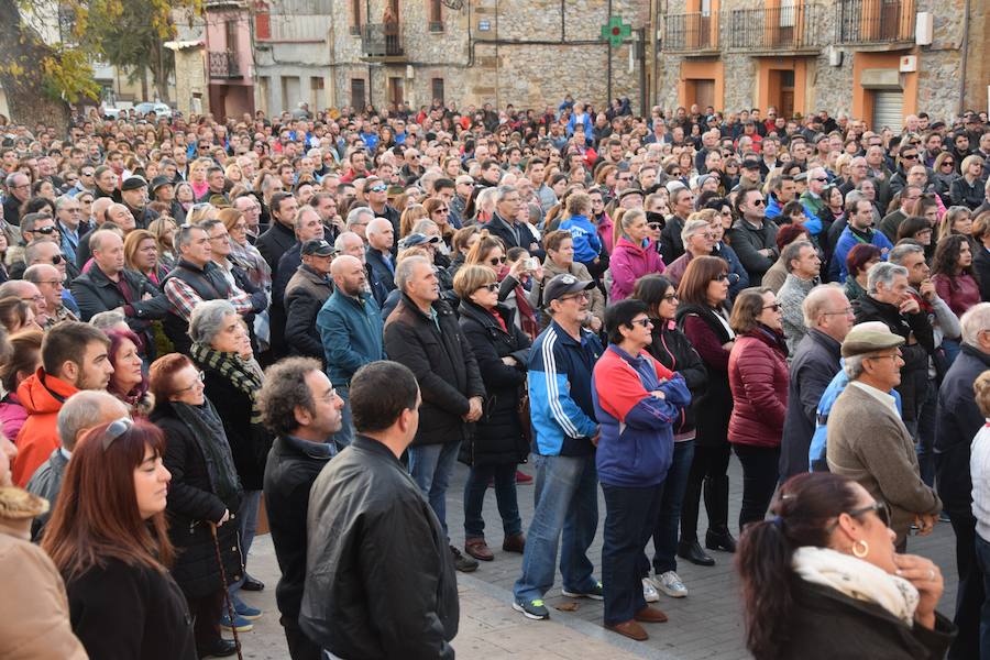 Manifestación en Velilla del Río Carrión por el cierre de la central