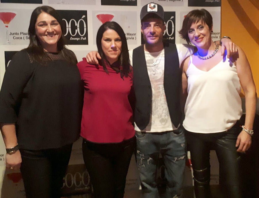 El exconcursante de Gran Hermano Alessandro Livi, en Coca