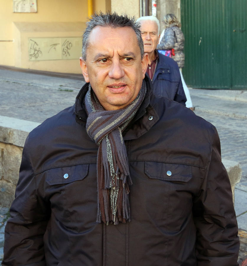 Funeral de Octaviano Palomo en Segovia