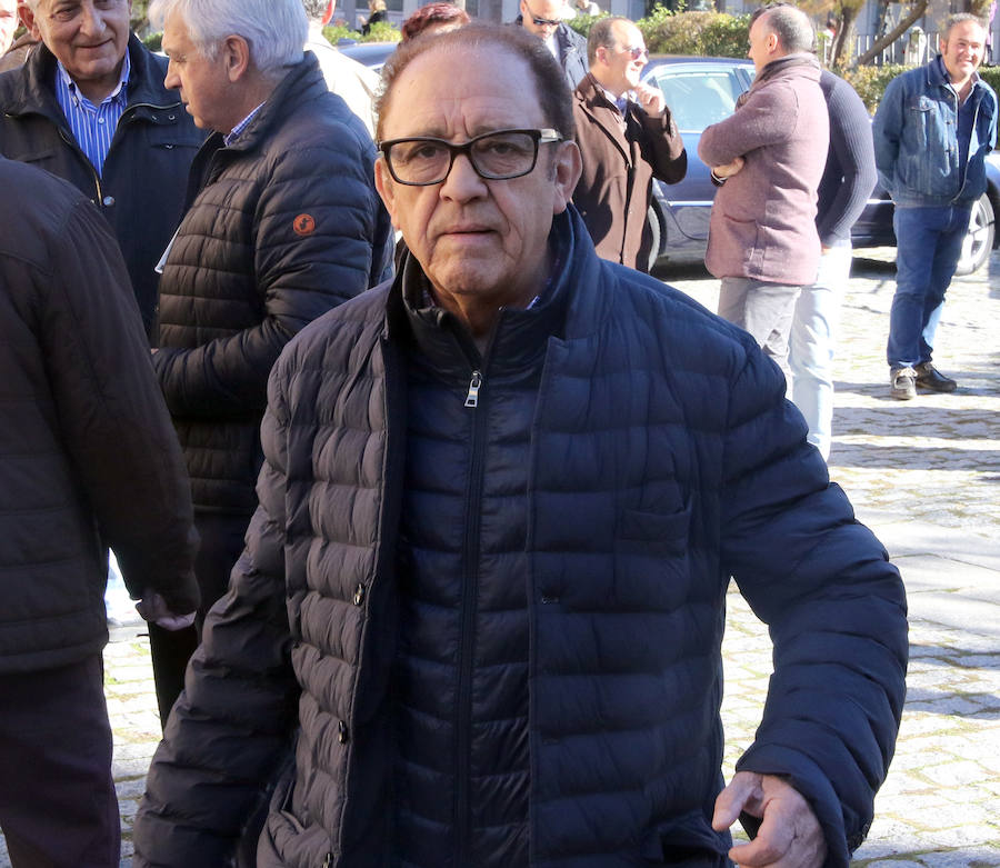 Funeral de Octaviano Palomo en Segovia