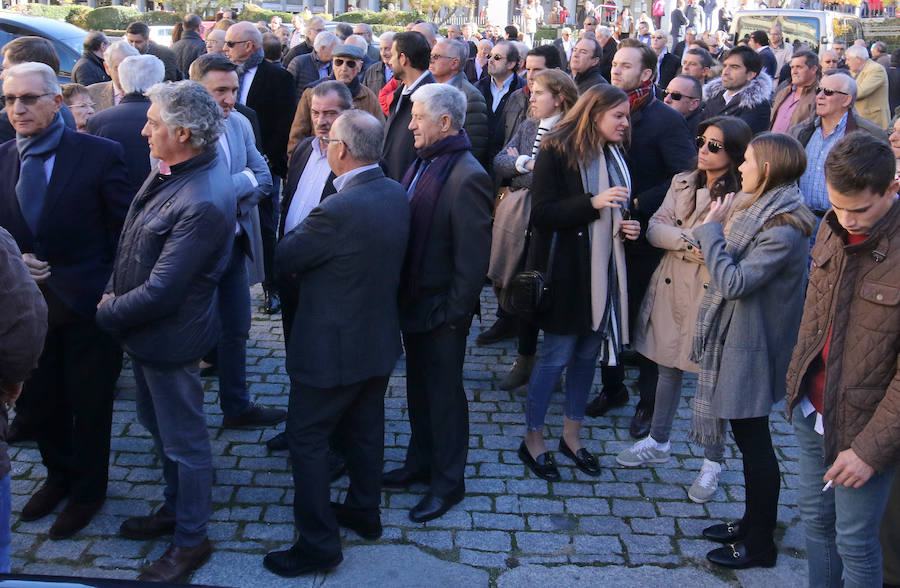 Funeral de Octaviano Palomo en Segovia