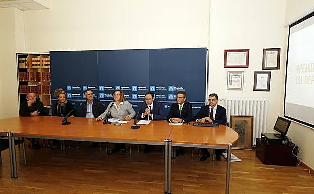 Presentación de la gala del deporte palentino.