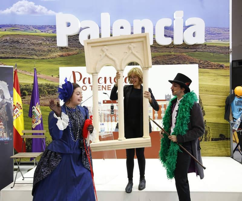 Palencia presenta su oferta turística en Intur