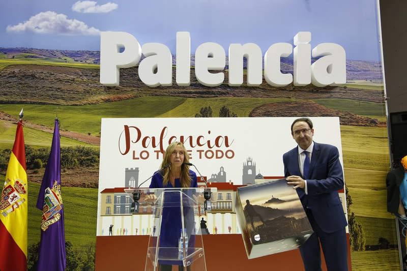 Palencia presenta su oferta turística en Intur