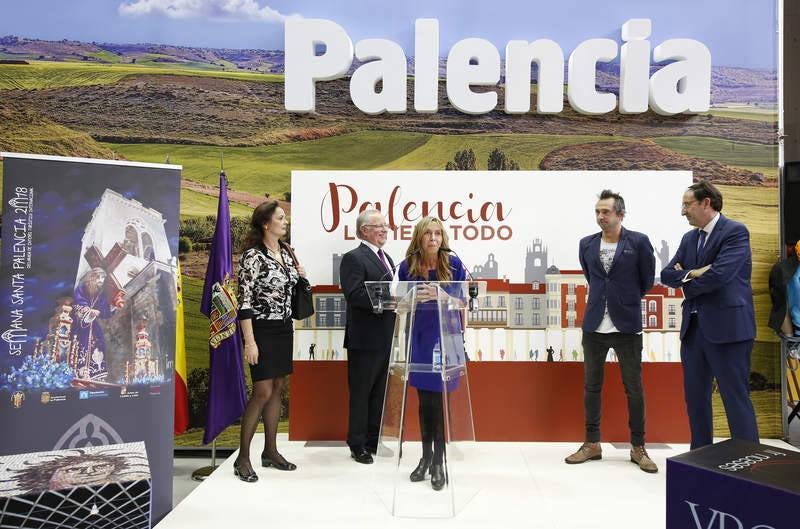 Palencia presenta su oferta turística en Intur