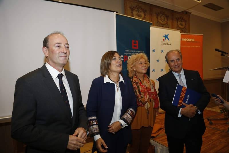 El presidente del Grupo Siro recibe el premio CPOE en Palencia