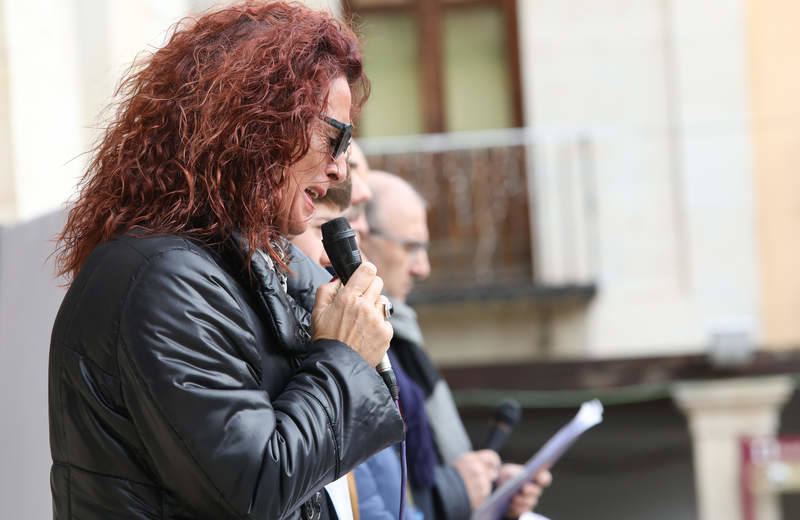 Actos contra la violencia de género en Palencia