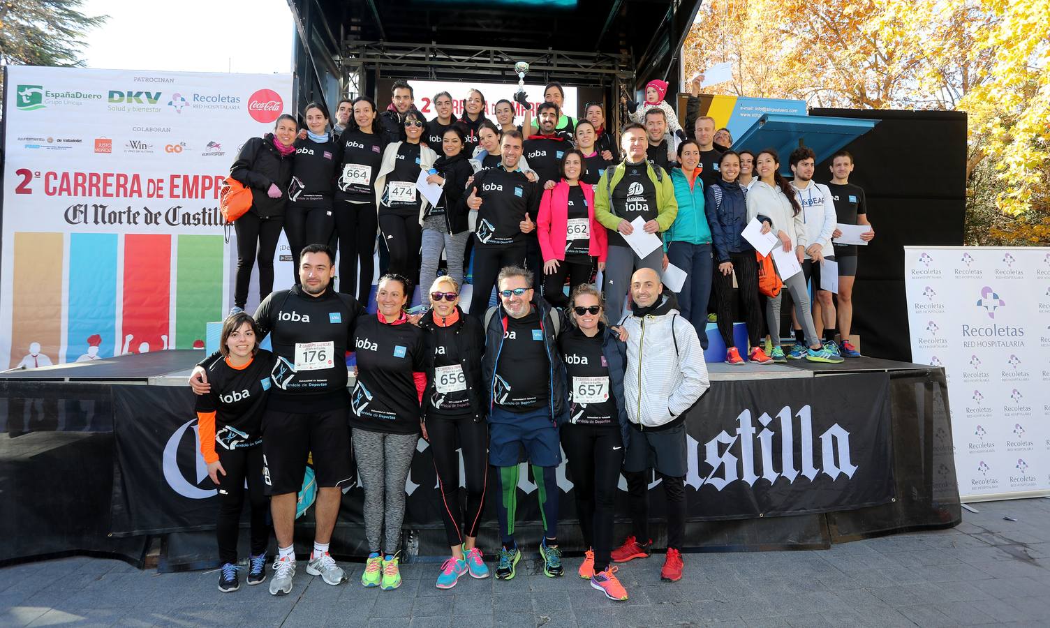 Entrega de premios de la II Carrera de Empresas de El Norte de Castilla