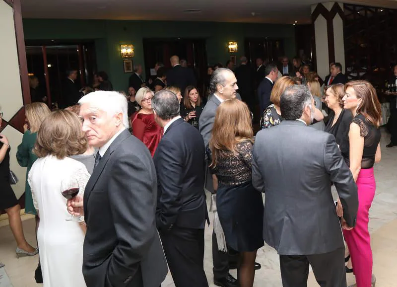 Tradicional cena de gala benéfica del Rotary Club de Palencia