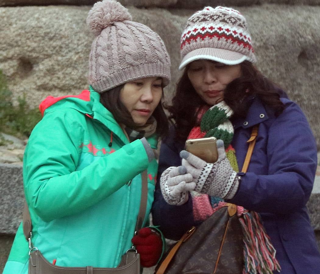 Jornada de frío en Segovia