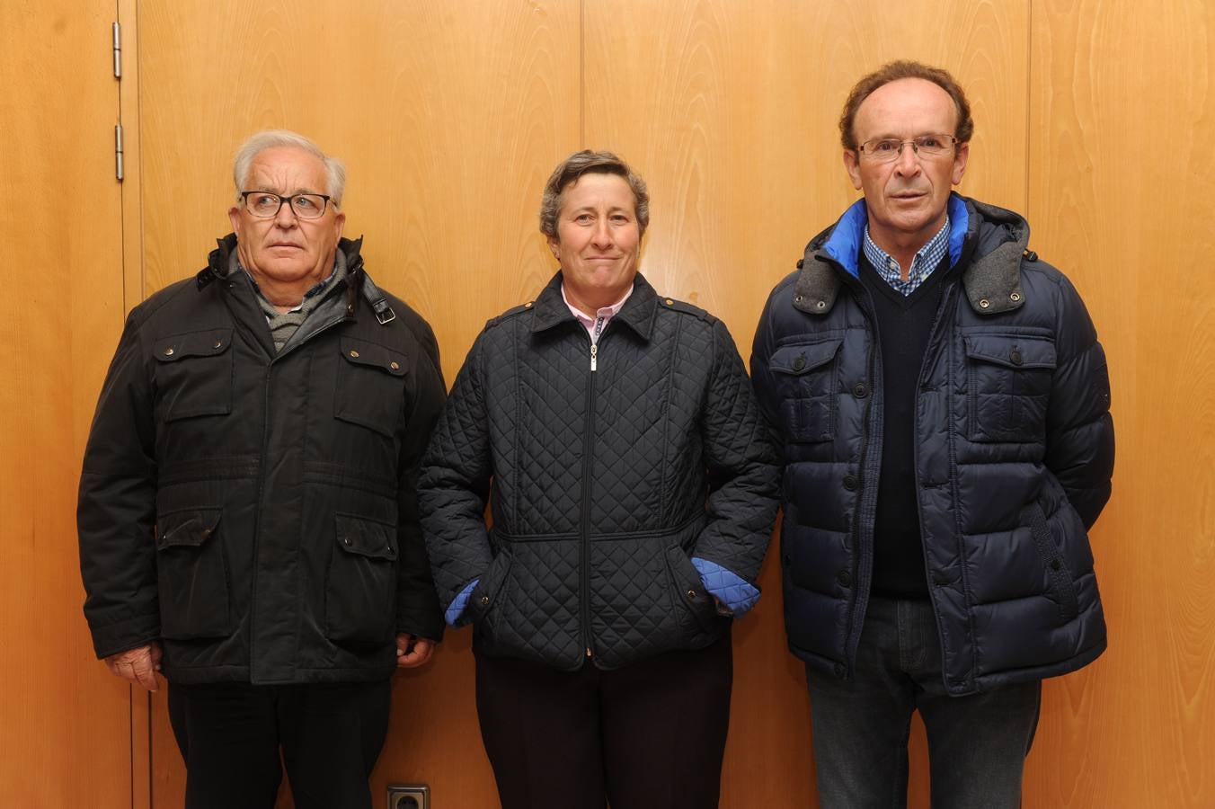 Alberto Cano, Rosa Cano y Roberto Valera.