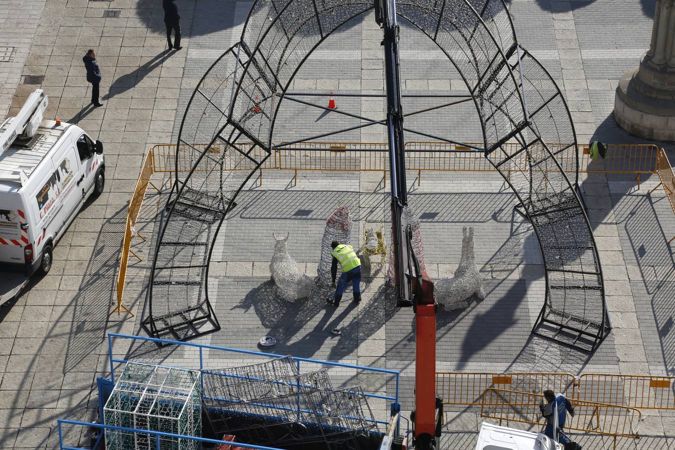 La plaza de la Inmaculada se convertirá en un nuevo eje central de las fiestas