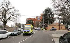 Lugar donde se construirá el aparcamiento del hospital. 