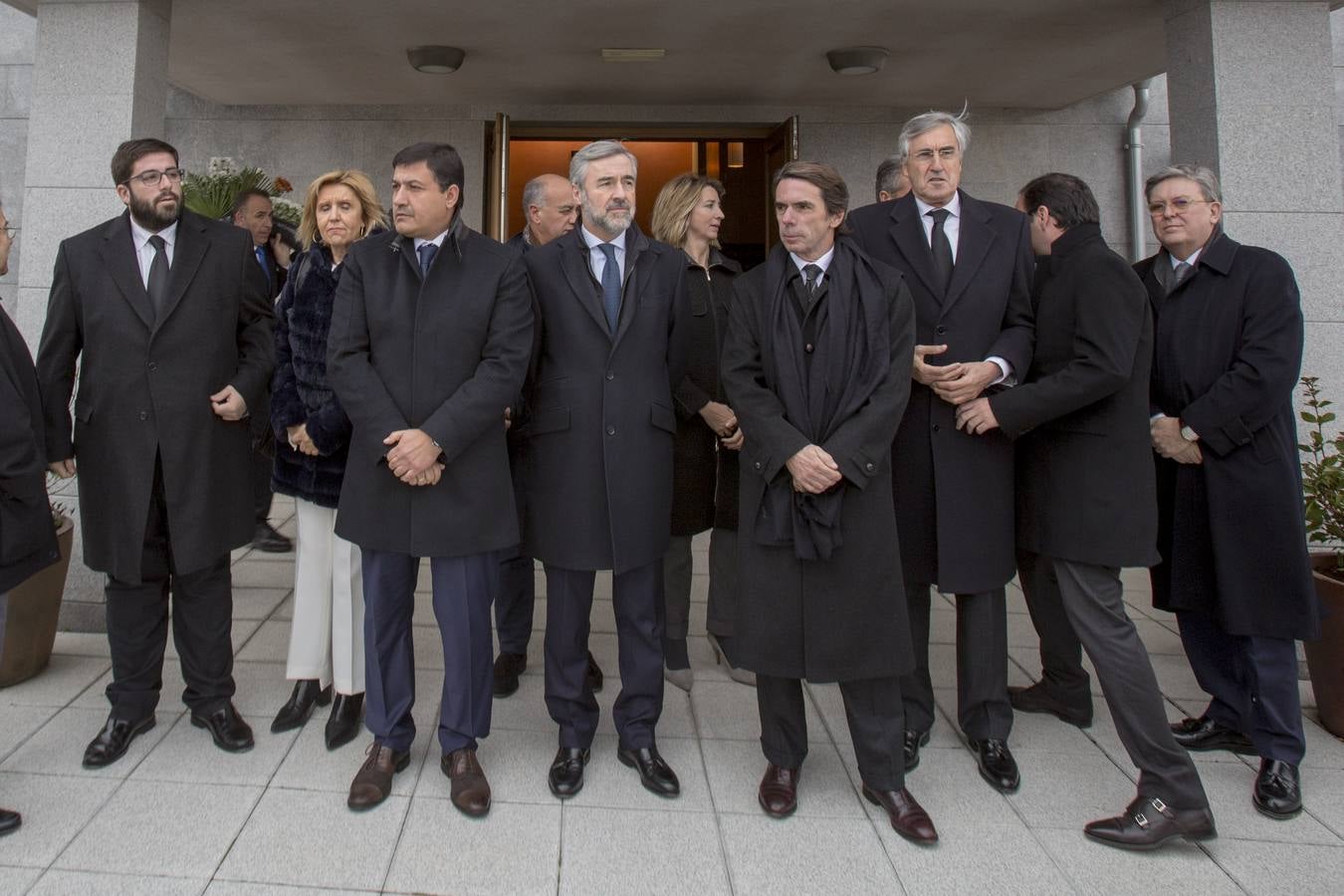 Funeral por el presidente de honor del Partido Popular de Ávila, Feliciano Blázquez