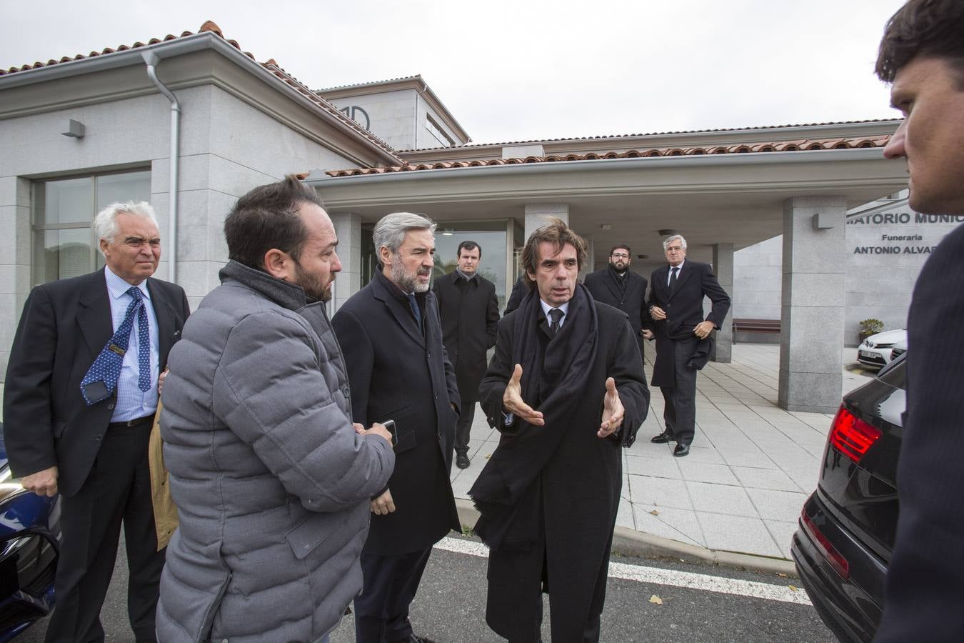 Funeral por el presidente de honor del Partido Popular de Ávila, Feliciano Blázquez