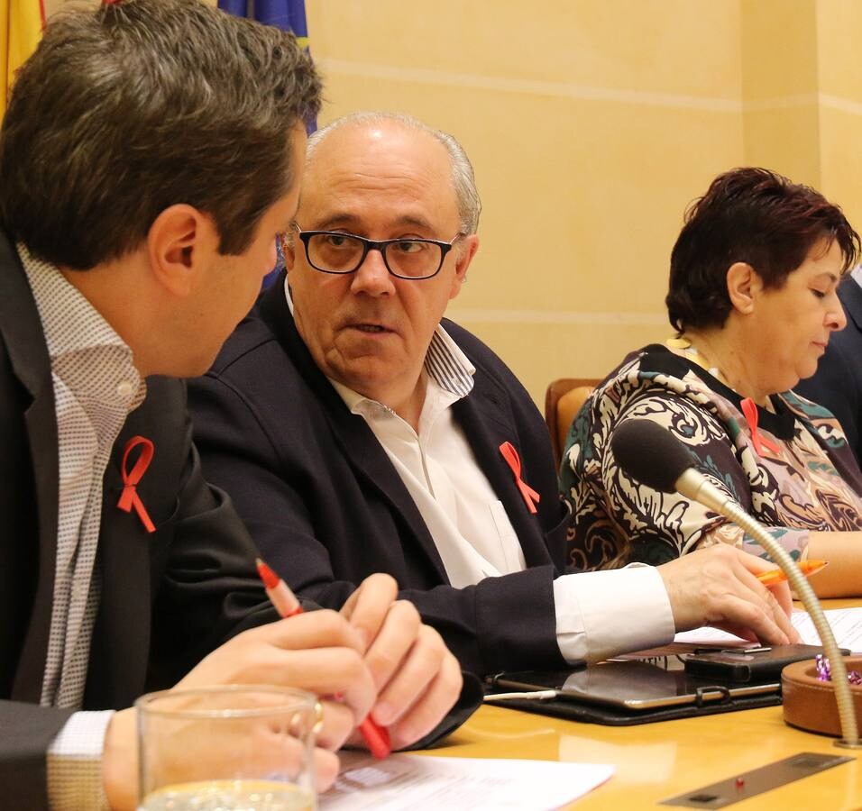 Pleno en el Ayuntamiento de Segovia