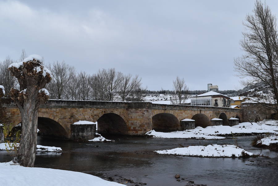 Nieve en Aguilar de Campoo