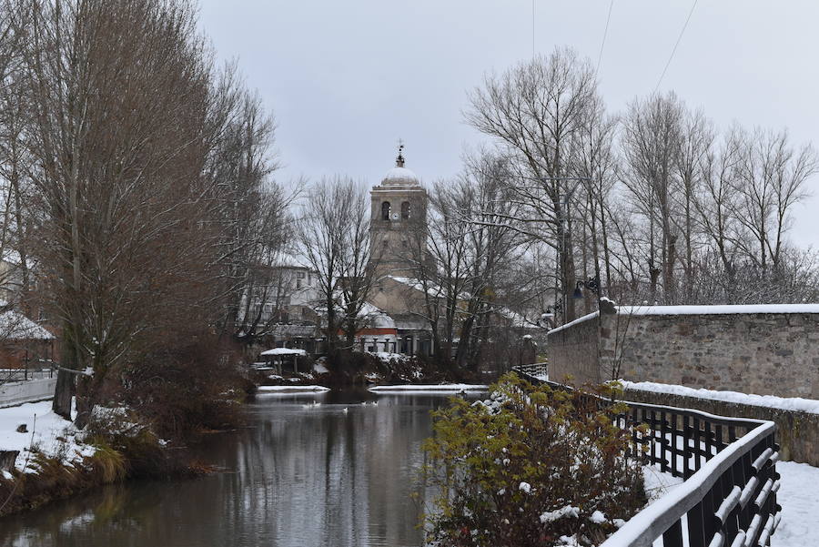 Nieve en Aguilar de Campoo