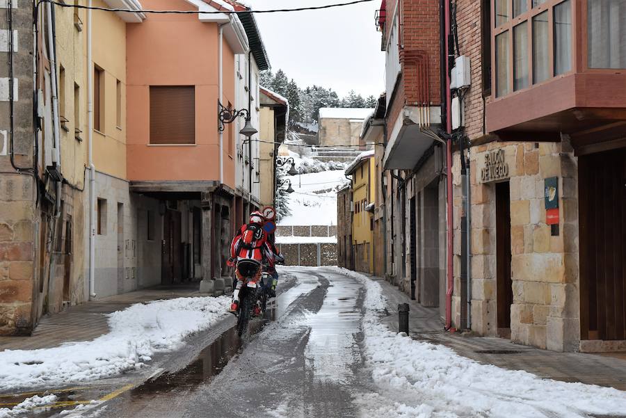 Nieve en Aguilar de Campoo