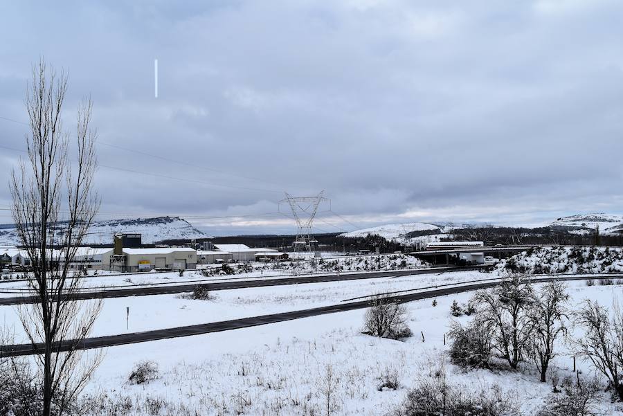 Nieve en Aguilar de Campoo