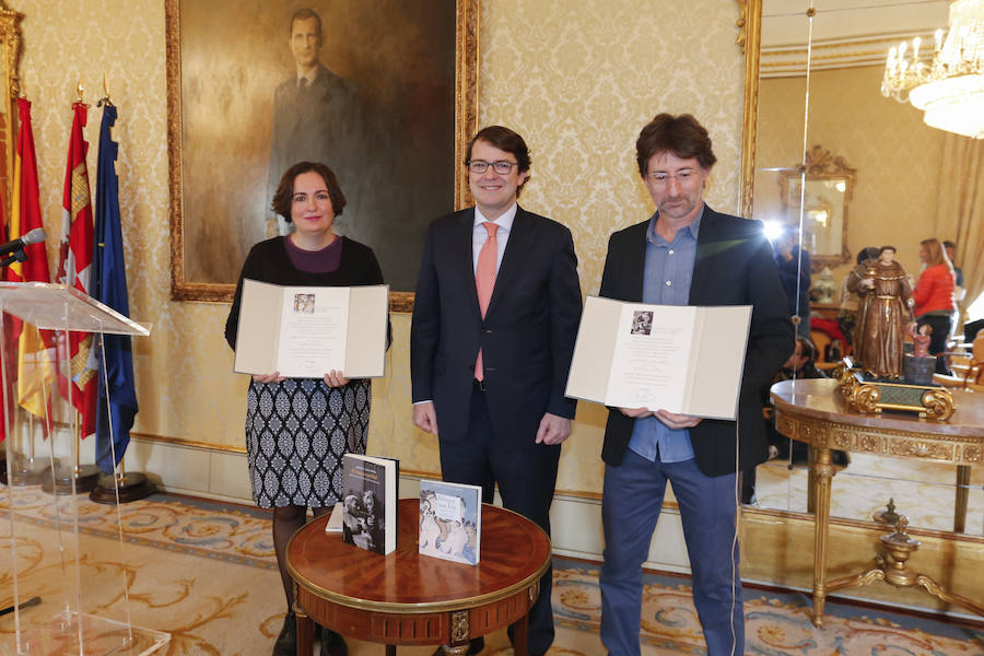 Entrega de los premios de novela y poesía Ciudad de Salamanca