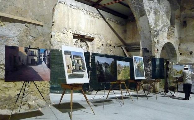 Una exposición en el Centro Santo Domingo, lugar de celebración de este primer encuentro ‘Arte Hispania’.