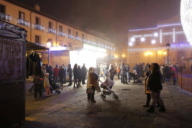 Animación infantil y navideña en las plazas de Palencia