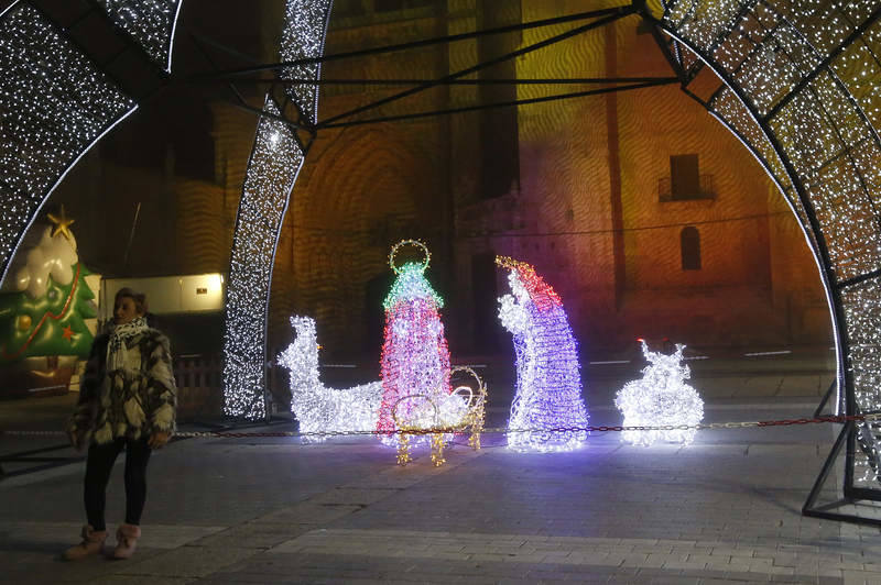 Animación infantil y navideña en las plazas de Palencia