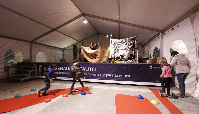 Animación infantil y navideña en las plazas de Palencia