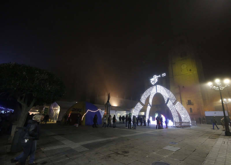 Animación infantil y navideña en las plazas de Palencia