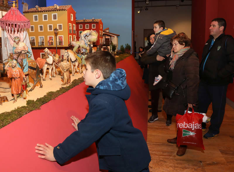 Belén de la familia Angulo en el Centro Cultural Provincial de Palencia