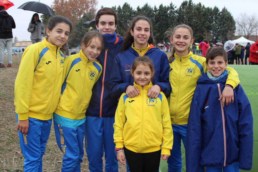 Participantes en el cross de Cantimpalos