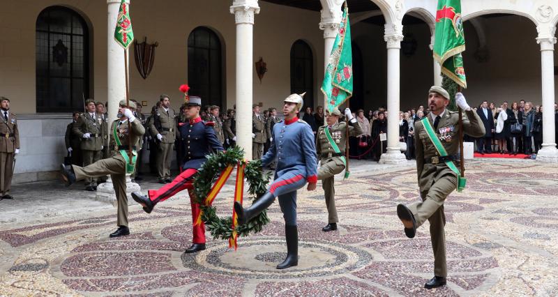 Acto de honor a la Inmaculada Concepción en el Palacio Real de Valladolid