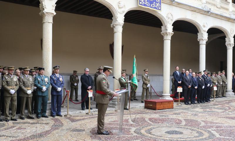 Acto de honor a la Inmaculada Concepción en el Palacio Real de Valladolid