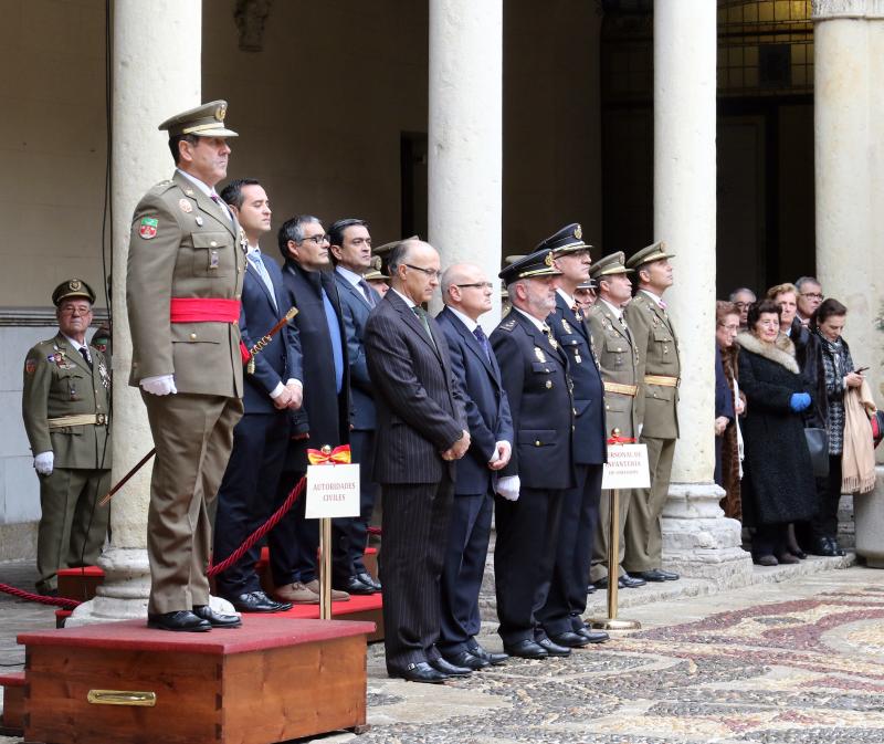 Acto de honor a la Inmaculada Concepción en el Palacio Real de Valladolid