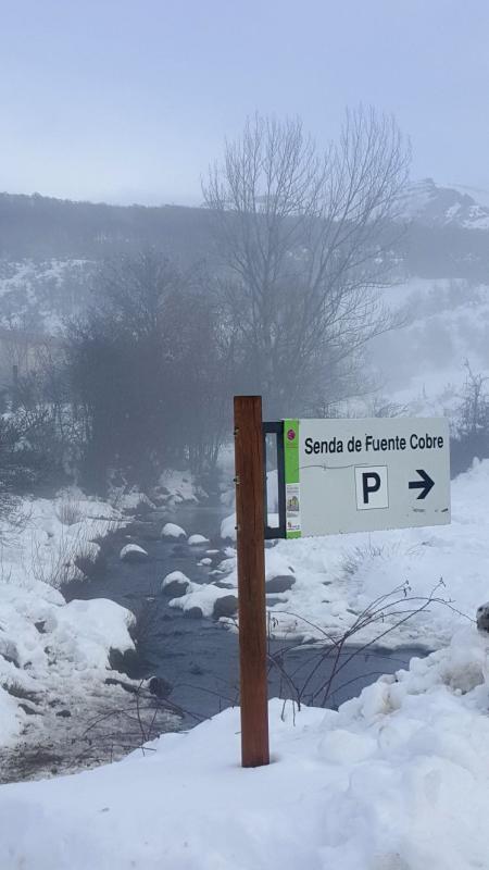 Nieve en La Pernía