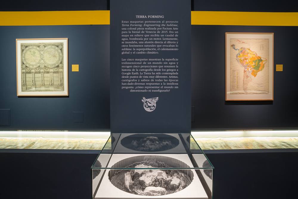 Exposición de mapas antiguos de la Biblioteca Nacional