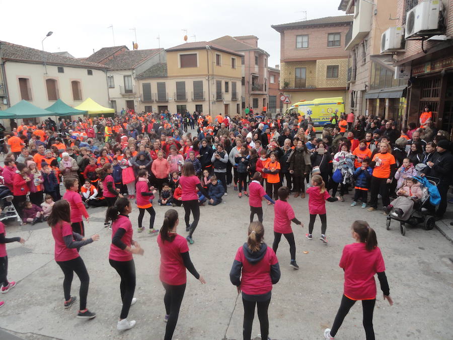 Marcha solidaria en Mozoncillo