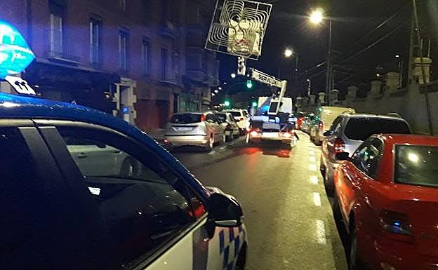 El fuerte viento obliga a los bomberos a realizar dos intervenciones en Valladolid