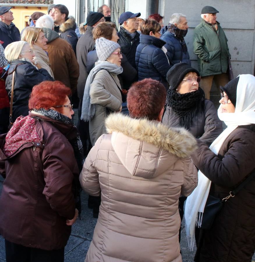 Jornada de frío y nieve en Segovia
