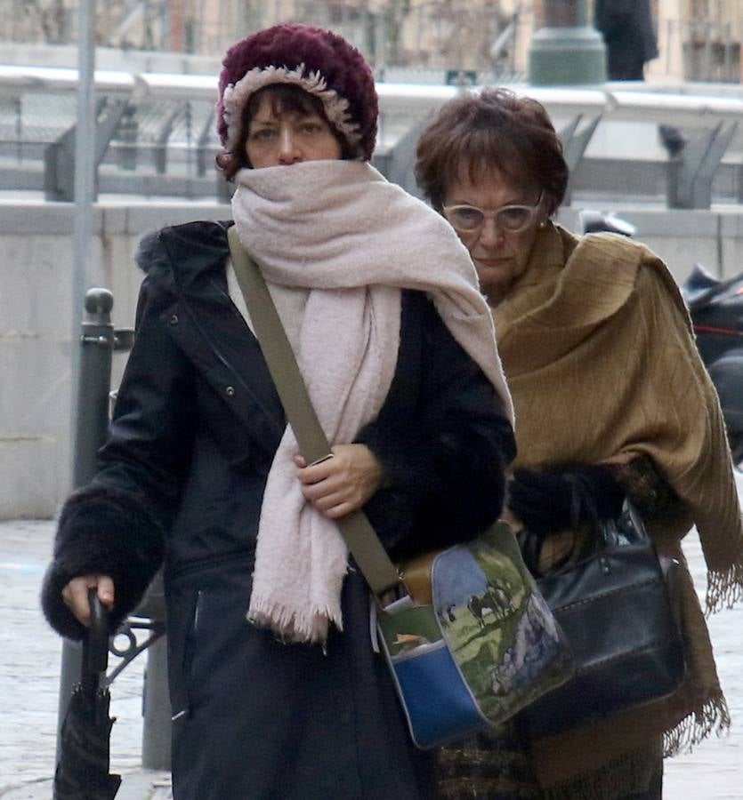 Jornada de frío y nieve en Segovia