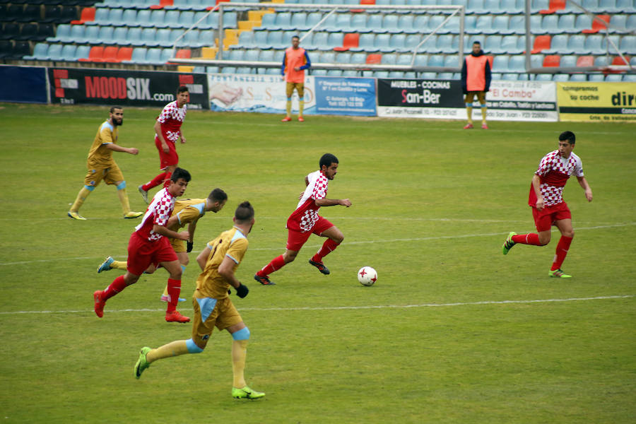 Partido de la selección de Castilla y León de fútbol ante Melilla