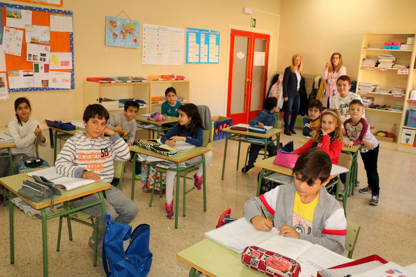 El centro cuenta con 96 alumnos integrados en Educación Infantil hasta sexto de Primaria